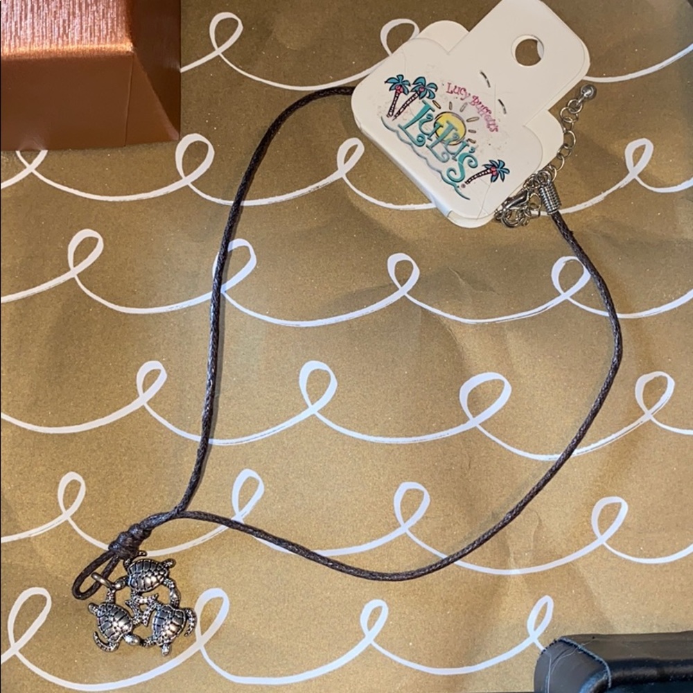 COPY - Lucy Buffett lulus turtle pendant necklace